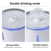 Fontaine à eau avec 2 modes d’écoulement